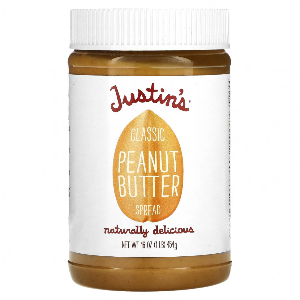  Justin's Nut Butter,   , 16  (454 )    -     , -, 