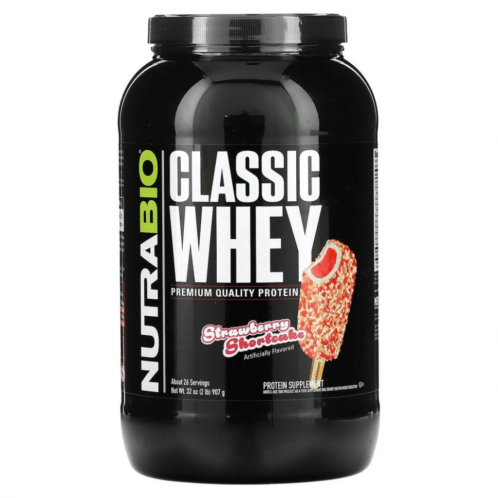  Nutrabio Labs, Classic Whey Protein,   , 907  (2 )    -     , -, 