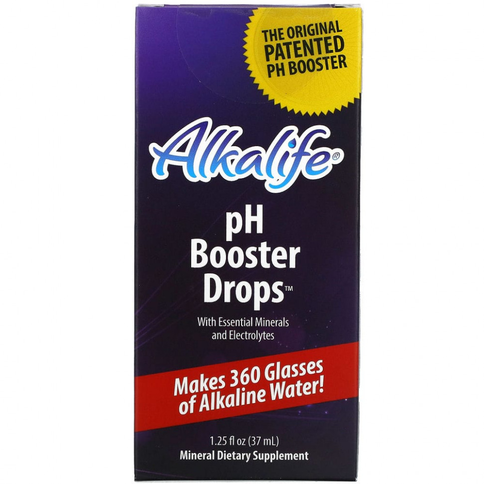  Alkalife, pH Booster Drops, 1.25 fl oz (37 ml)    -     , -, 