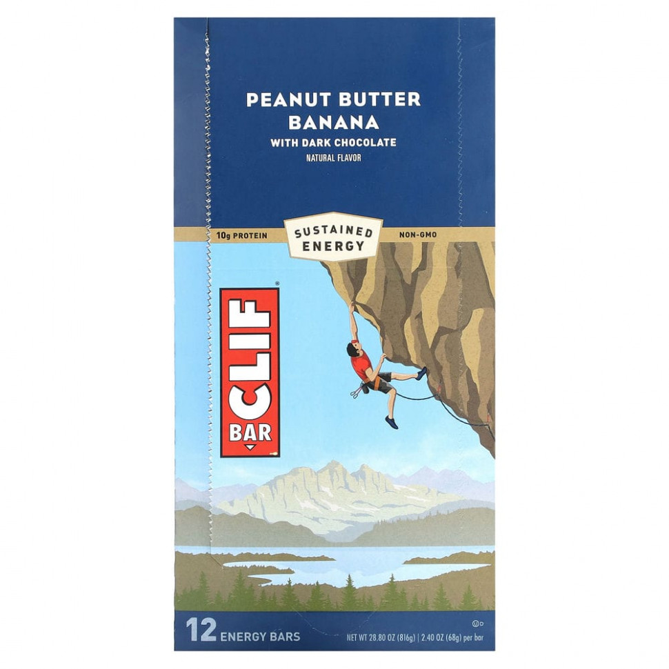  Clif Bar, Energy Bar,       , 12   68  (2,40 )    -     , -, 