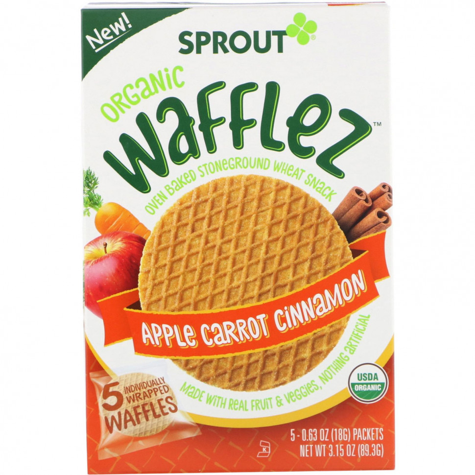  Sprout Organic,  Wafflez, ,   , 5 , 18     -     , -, 