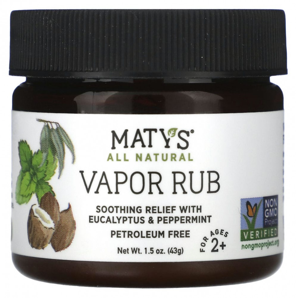  Maty's, Vapor Rub,    2 , 43  (1,5 )    -     , -, 