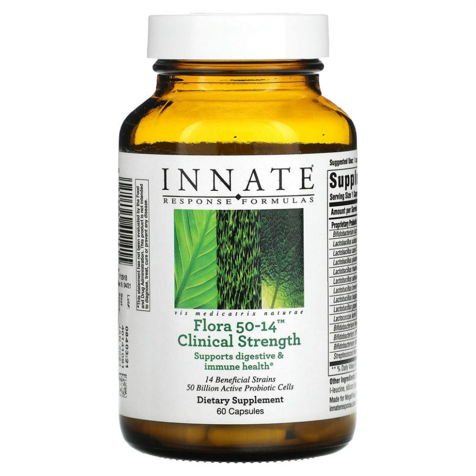  Innate Response Formulas, Flora 50-14,     , 60     -     , -, 