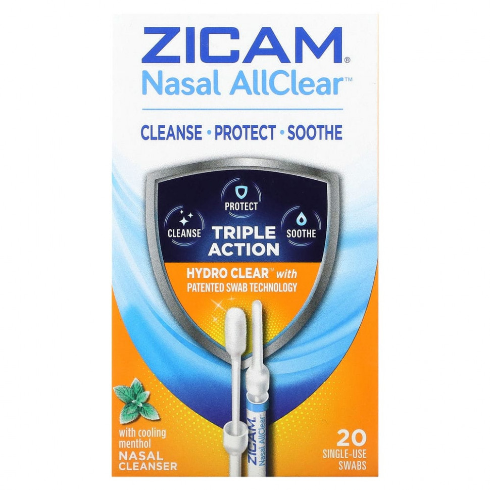 ���� Zicam, Nasal AllClear, ��������� �������� ��� ���� � ����������� ��������, 20 ��������  Iherb (������) ������ ������