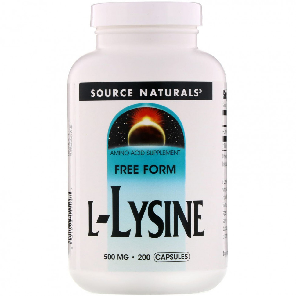  Source Naturals, L-, 500 , 200     -     , -, 