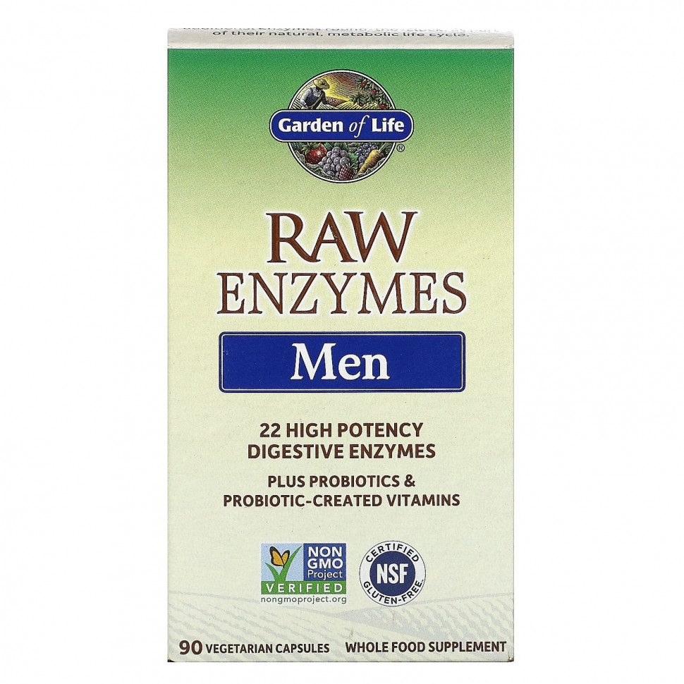  Garden of Life, RAW Enzymes,   , 90      -     , -, 