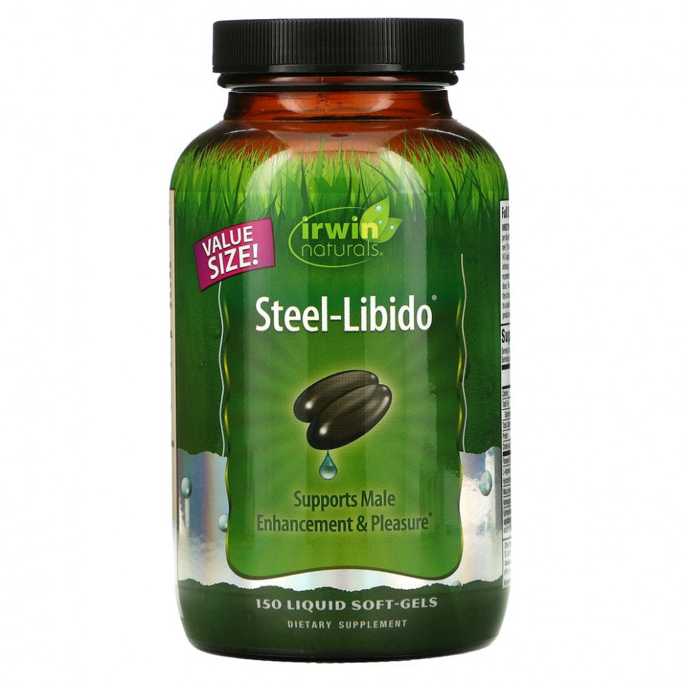  Irwin Naturals, Steel-Libido, 150         -     , -, 