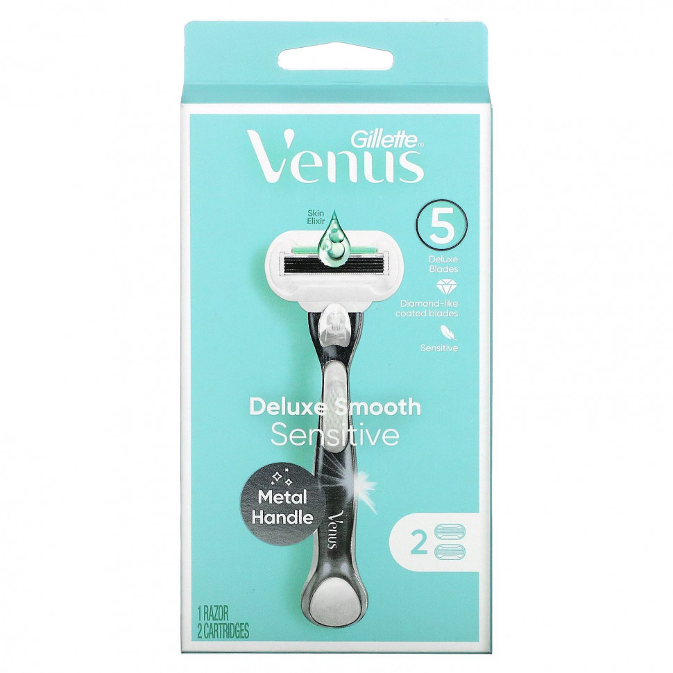  Gillette, Venus,    Deluxe Smooth Sensitive`` 1  2     -     , -, 