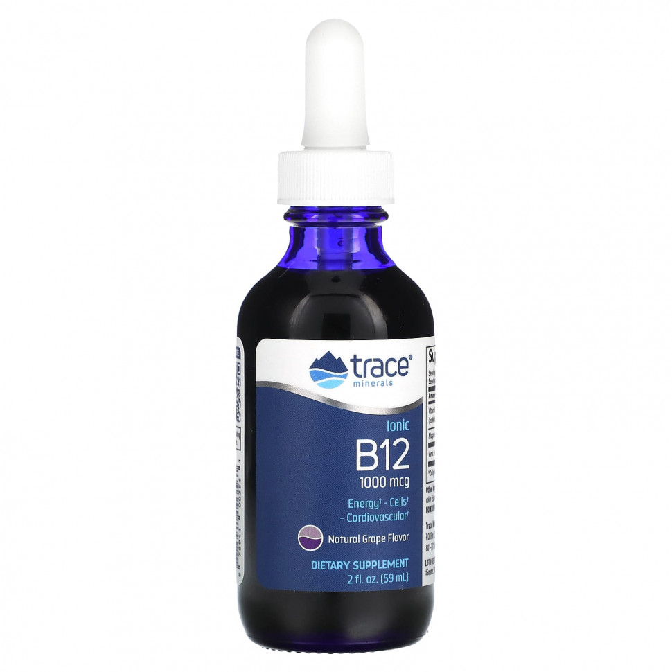  Trace Minerals , Ionic B12,  , 1000 , 59  (2 . )    -     , -, 