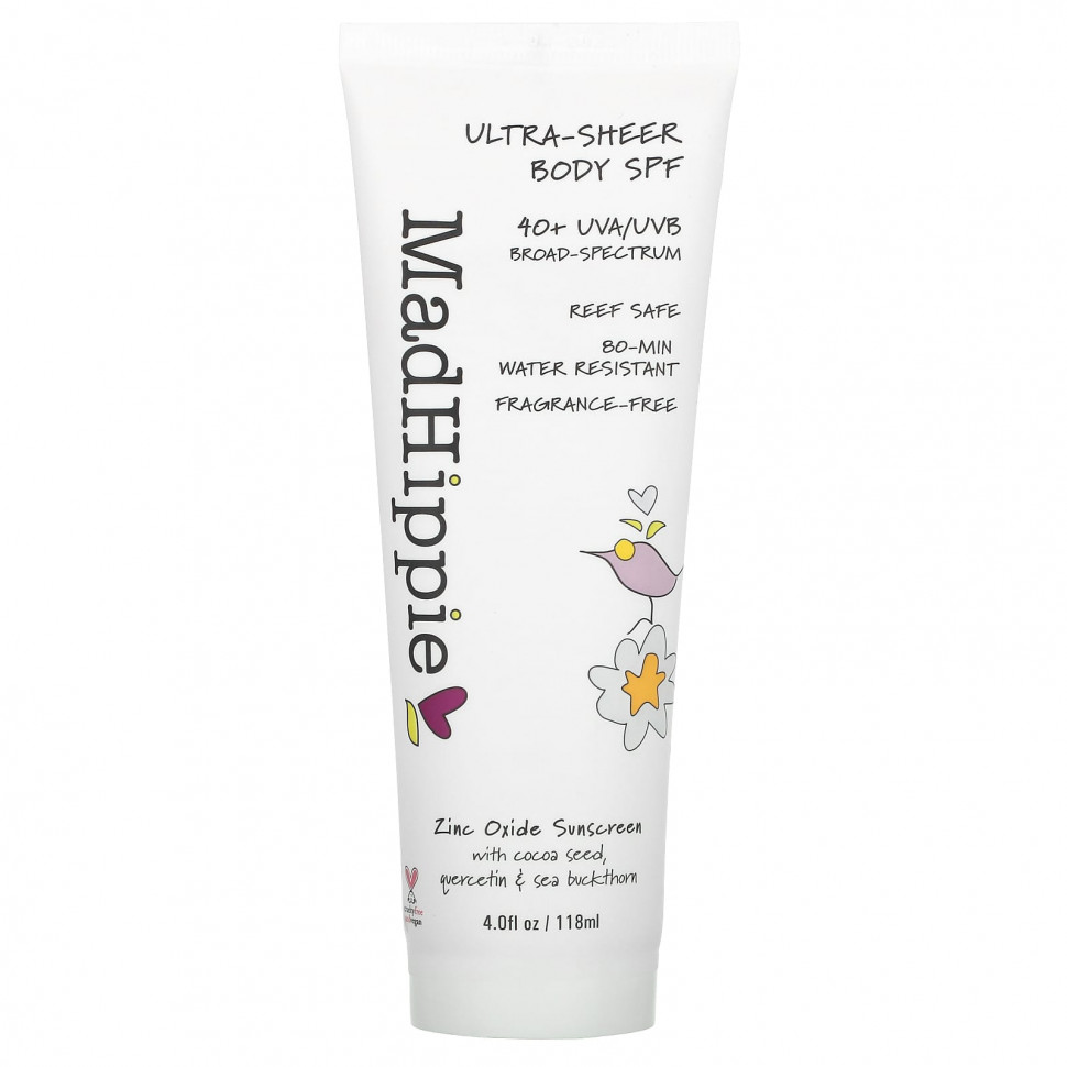  Mad Hippie, Ultra-Sheer Body, SPF, 40+, 118  (4 . )    -     , -, 