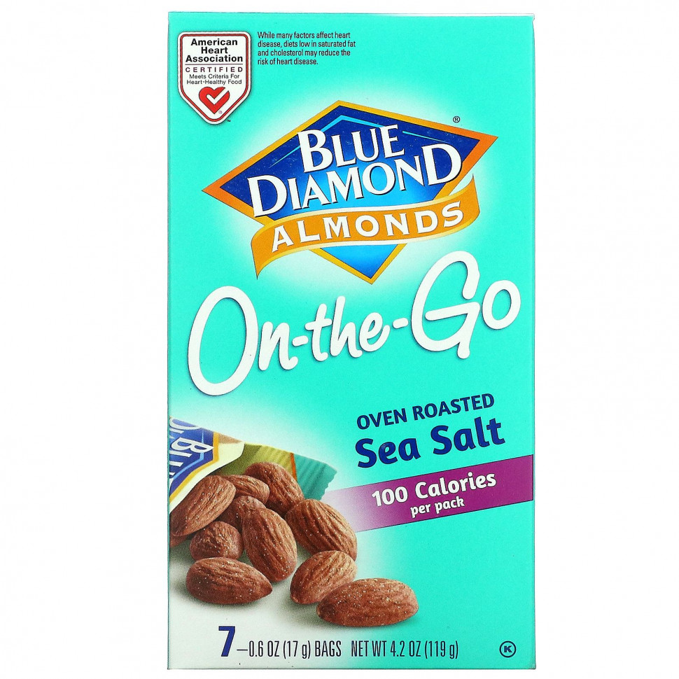  Blue Diamond, Almonds, On The-Go,     , 7   17  (0,6 )    -     , -, 