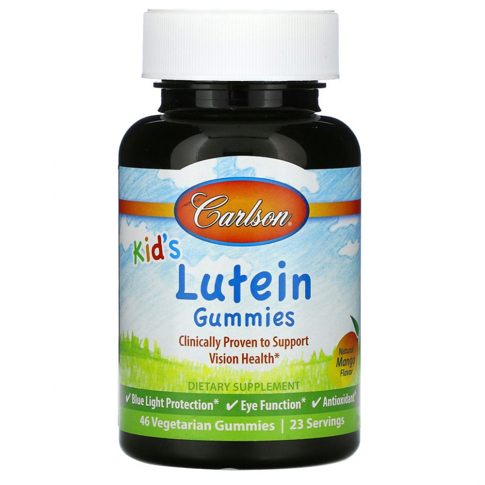  Carlson Labs, Kid's Lutein Gummies,  , 46       -     , -, 