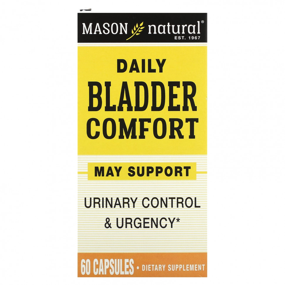  Mason Natural, Daily Bladder Comfort, 60     -     , -, 