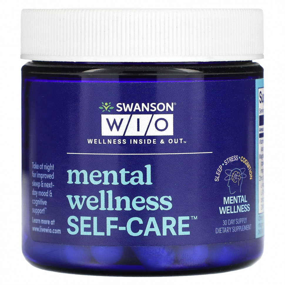  Swanson WIO, Mental Wellness Self-Care, 30     -     , -, 