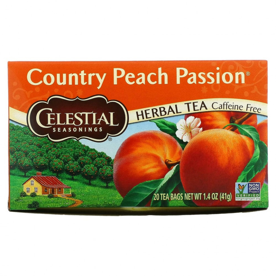  Celestial Seasonings,  , Country Peach Passion,  , 20  , 41  (1,4 )    -     , -, 