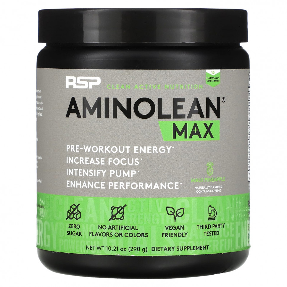  RSP Nutrition, AminoLean Max,  , 290  (10,21 )    -     , -, 