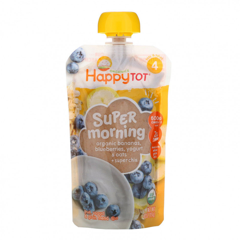  Happy Family Organics, Happy Tot, Super Morning,  ,   ,  , ,    + ,  4, 113  (4 )    -     , -, 