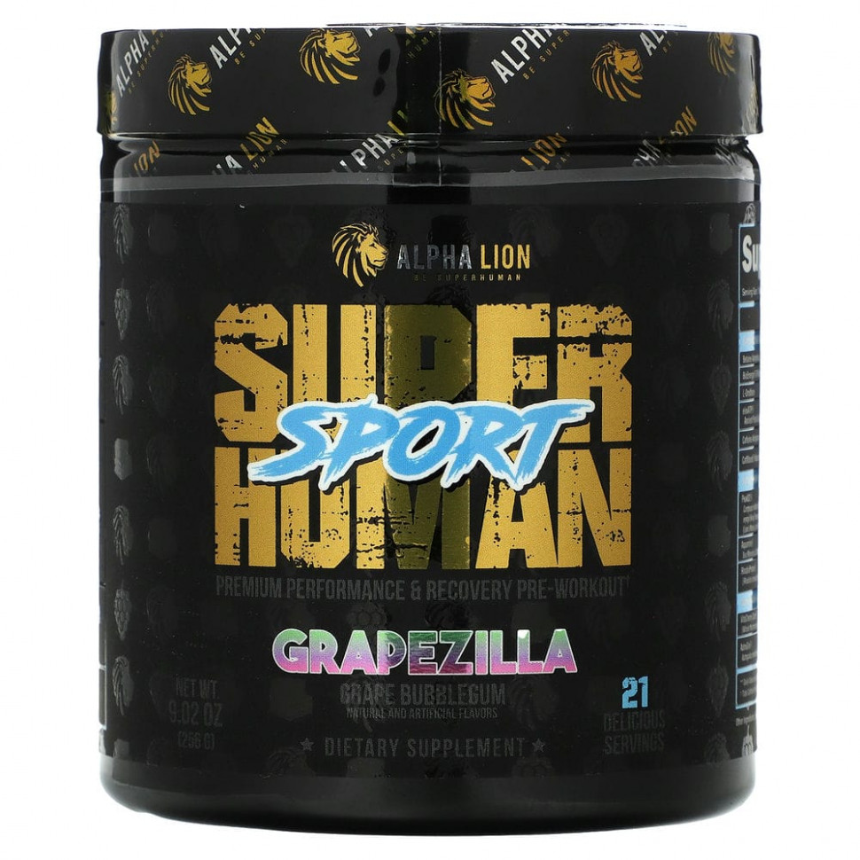  ALPHA LION, SuperHuman Sport, Grapezilla,  , 256  (9,02 )    -     , -, 