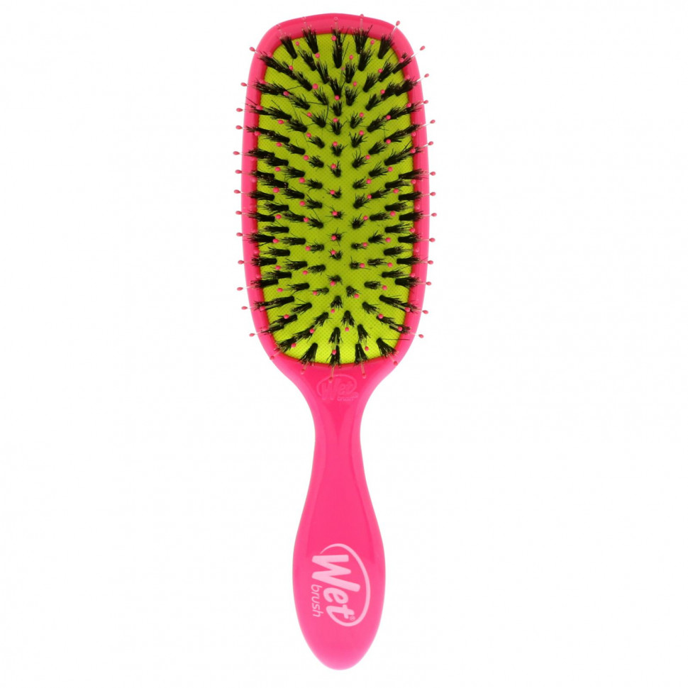  Wet Brush, Shine Enhancer Brush, Pink, 1 Brush    -     , -, 