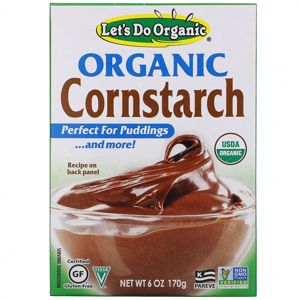  Edward & Sons, Edward & Sons, Let's Do Organic, Organic Cornstarch, 6 oz (170 g)    -     , -, 