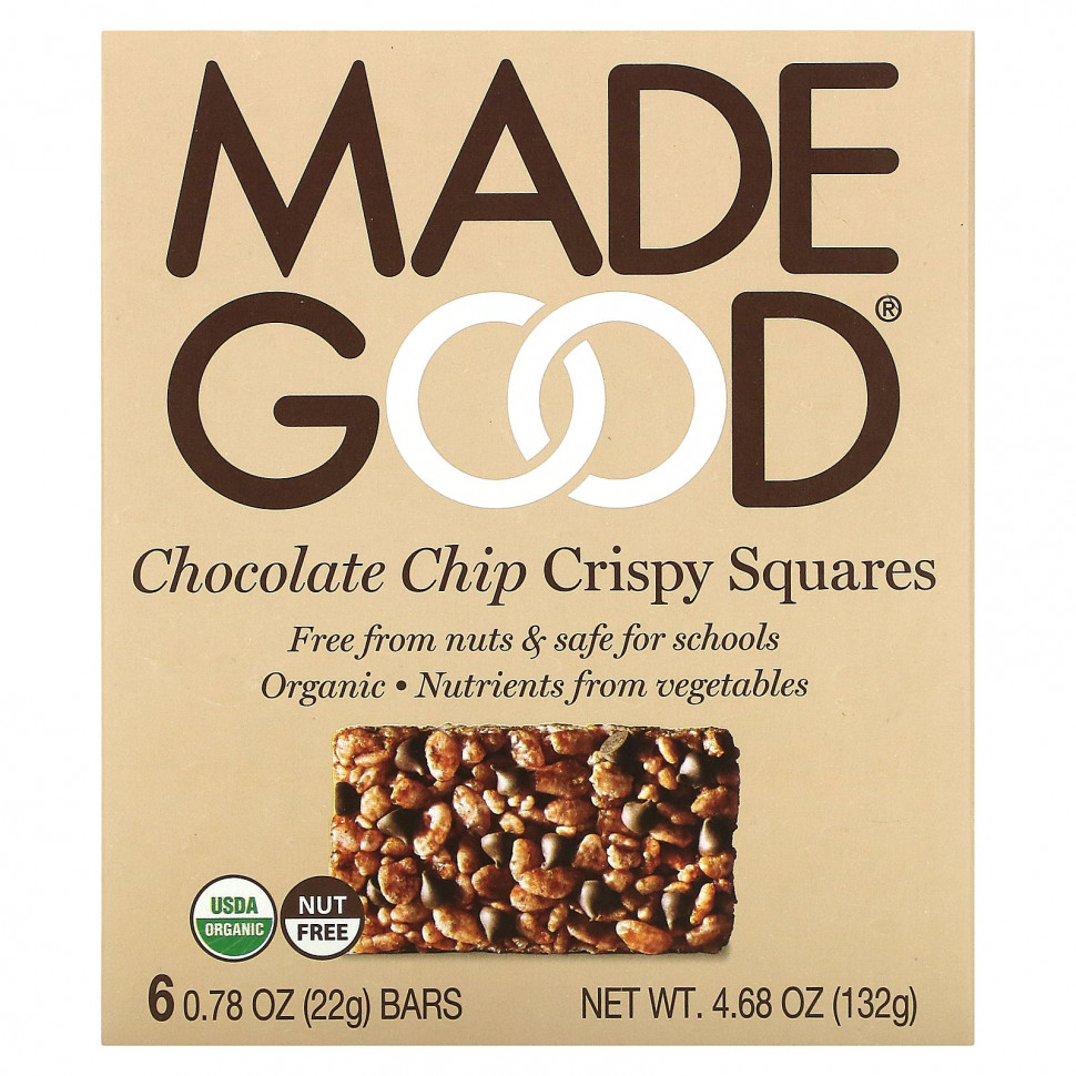  MadeGood, Crispy Squares,  , 6   22  (0,78 )    -     , -, 