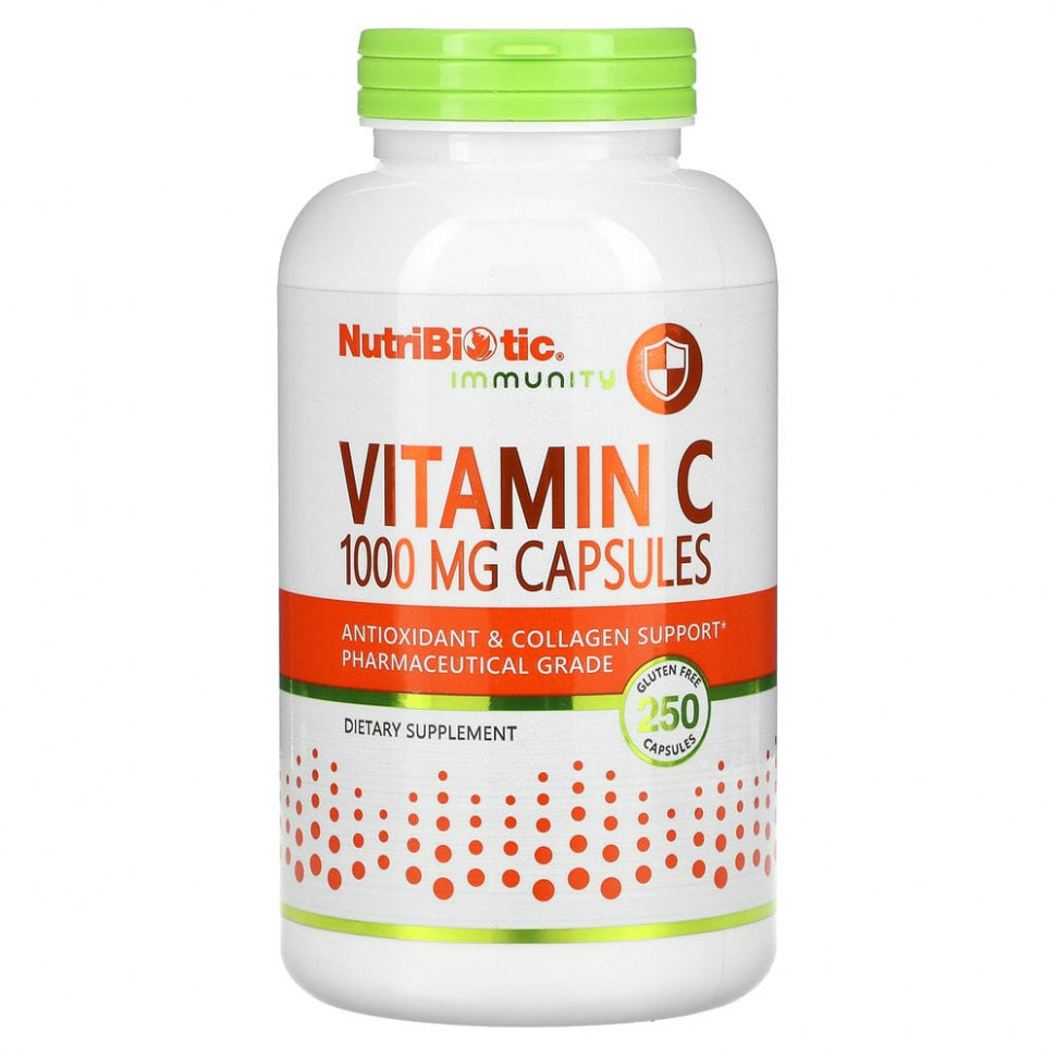  NutriBiotic, Immunity,  C, 1000 , 250     -     , -, 