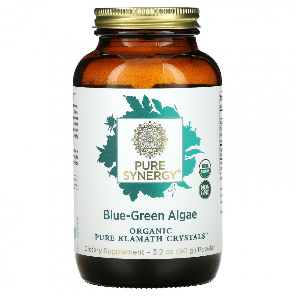  Pure Synergy, Blue-Green Algae, 3.2 oz ( 90 g)    -     , -, 