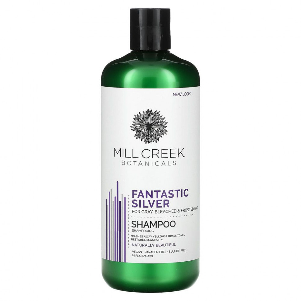  Mill Creek Botanicals, Fantastic Silver Shampoo, 414  (14 . )    -     , -, 