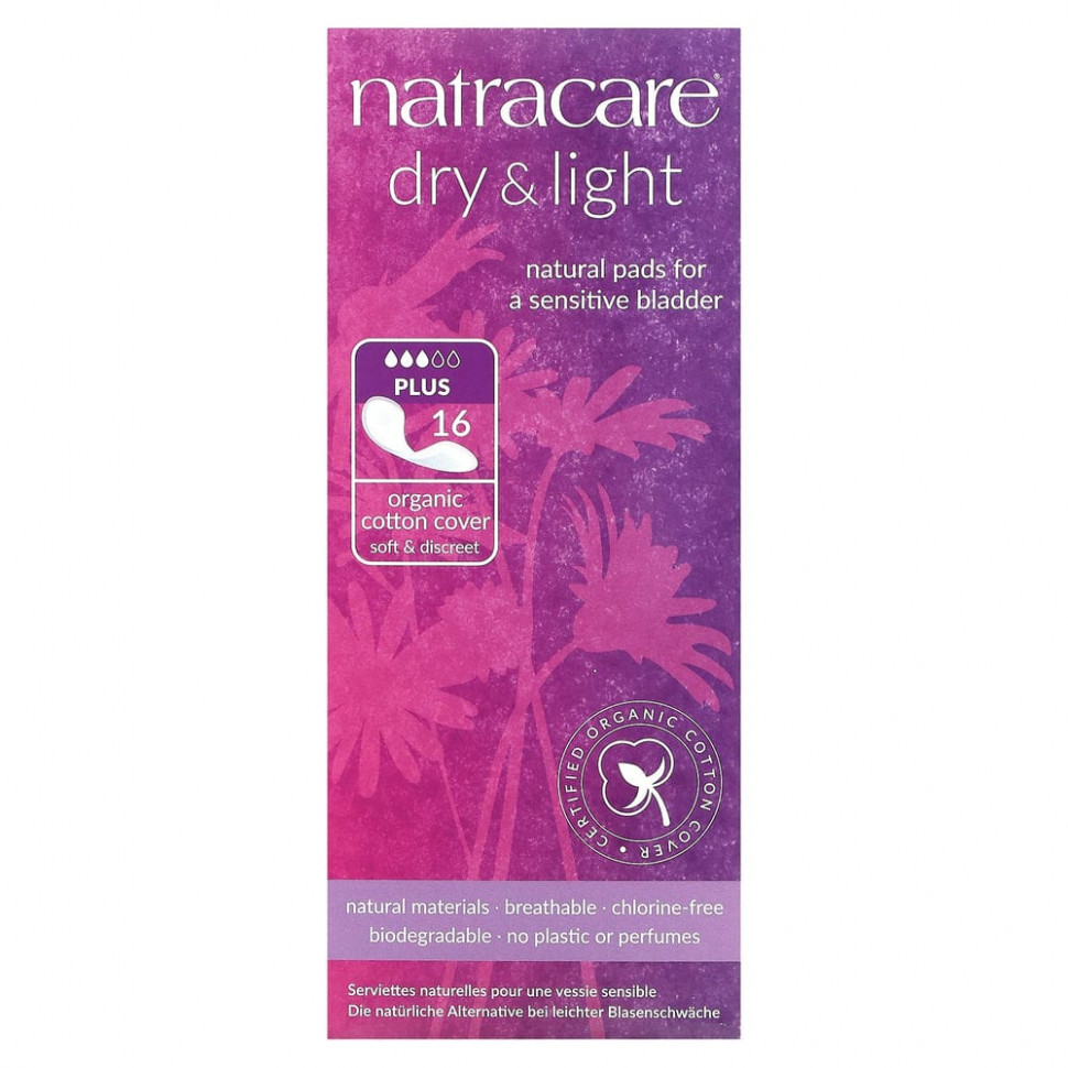  Natracare, Dry & Light,    , , 16   Iherb ()  