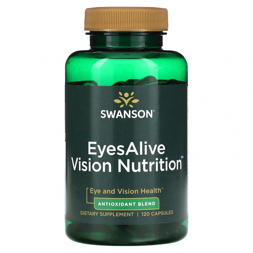  Swanson, EyesAlive Vision Nutrition, 120     -     , -, 