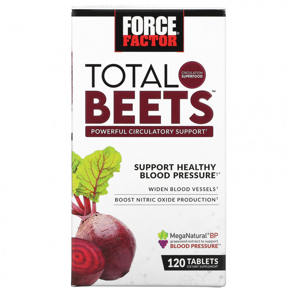  Force Factor, Total Beets,   , 120     -     , -, 