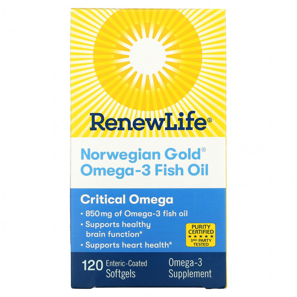  Renew Life,    -3 Norwegian Gold, 850 , 120        -     , -, 