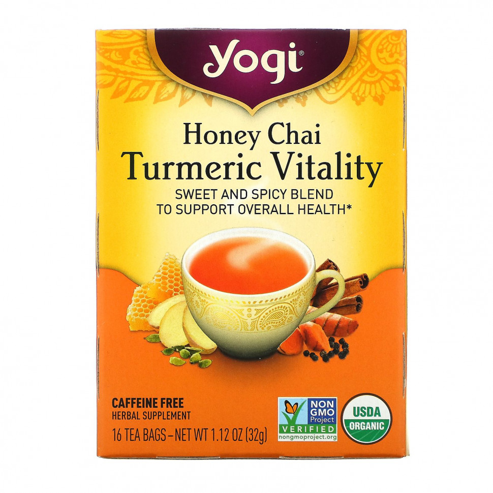  Yogi Tea, Turmeric Vitality,     , 16  , 32  (1,12 )    -     , -, 