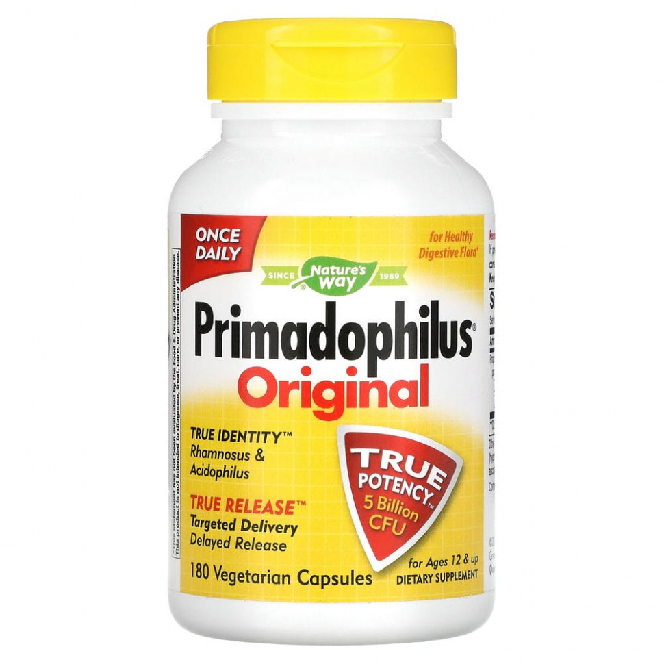  Nature's Way, Primadophilus, ,    12 , 5  , 180      -     , -, 