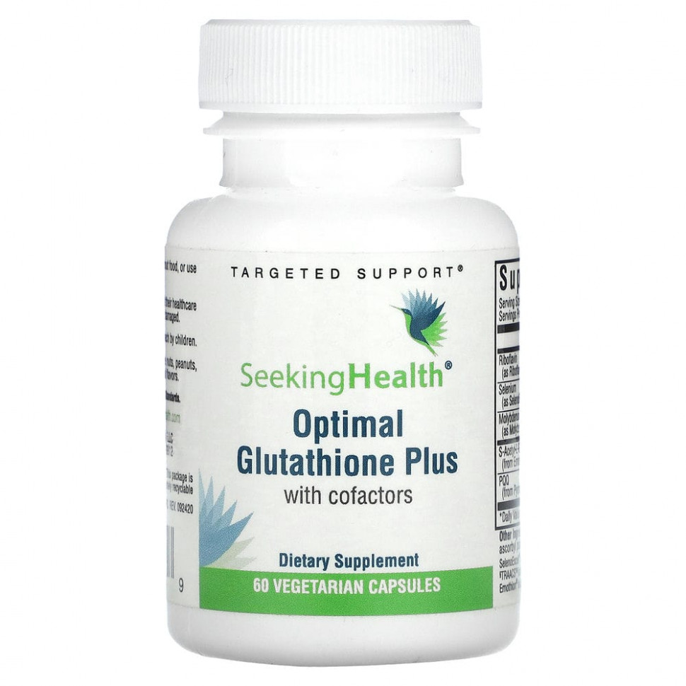  Seeking Health, Optimal Glutathione Plus, 60      -     , -, 