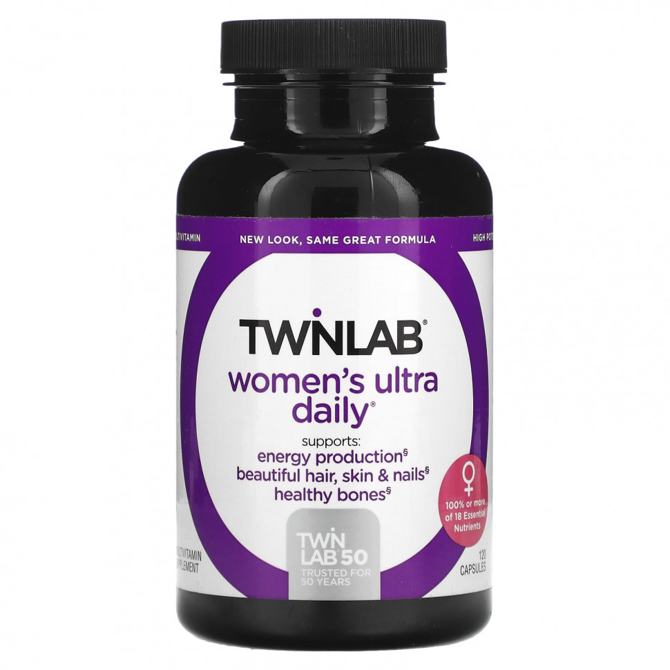  Twinlab, Ultra Daily  , 120     -     , -, 