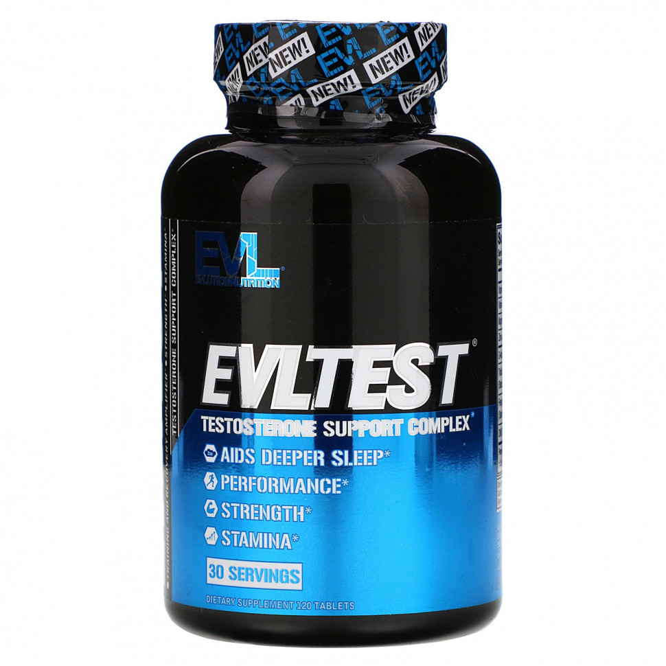  EVLution Nutrition, EVLTest,   , 120     -     , -, 