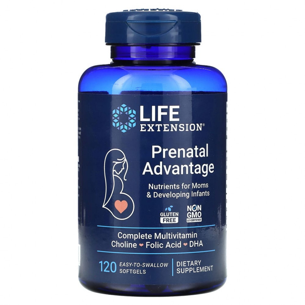  Life Extension, Prenatal Advantage, 120       -     , -, 