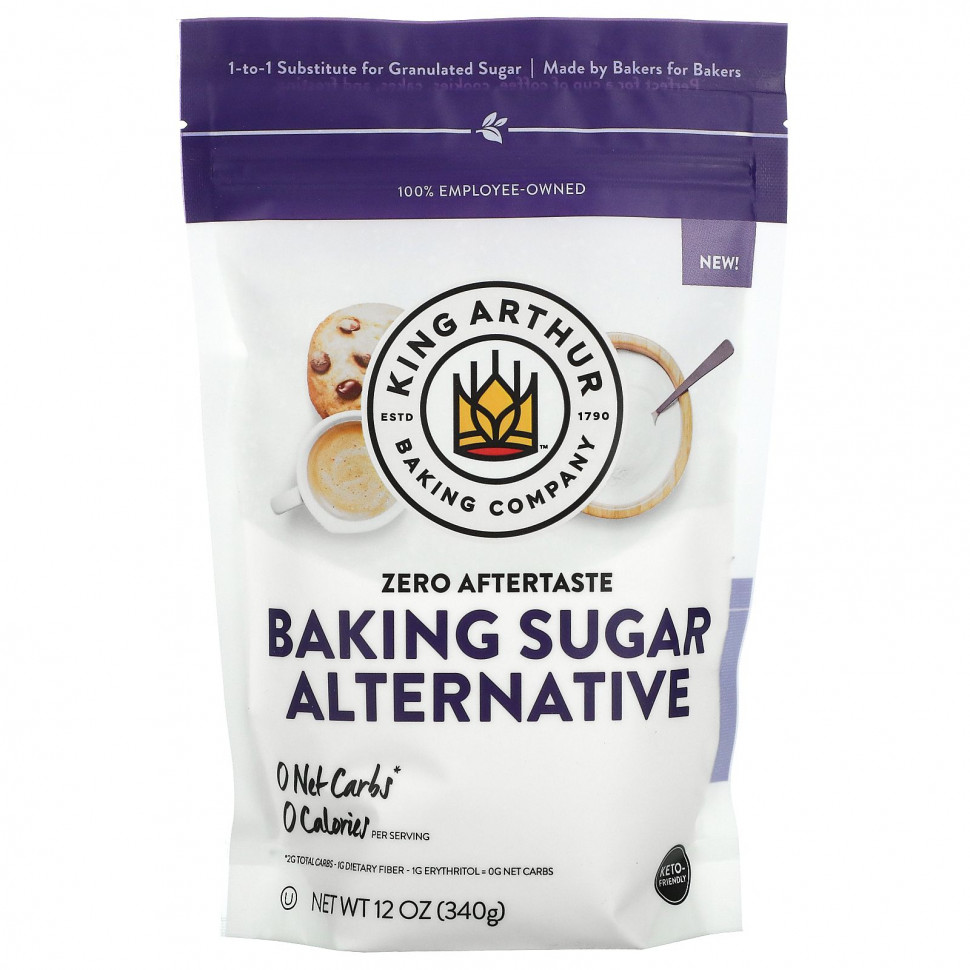  King Arthur Flour, Baking Sugar Alternative , 12 oz (340 g)    -     , -, 