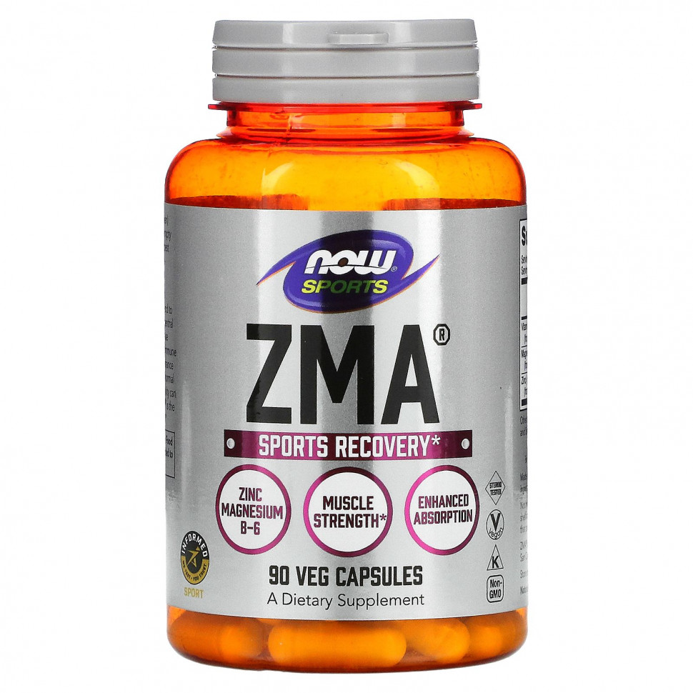  NOW Foods, Sports, ZMA,    , 90     -     , -, 