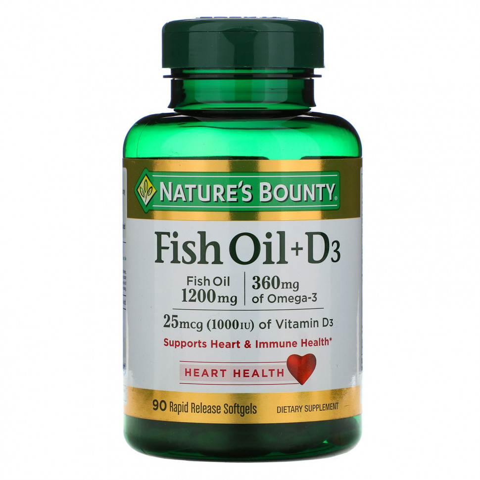  Nature's Bounty,   + D3, 90      Iherb ()  