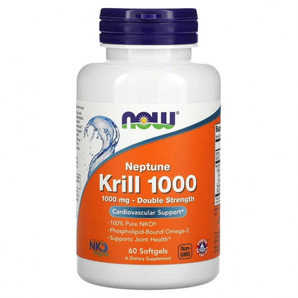  NOW Foods,   Neptune Krill 1000,  , 1000 , 60       -     , -, 