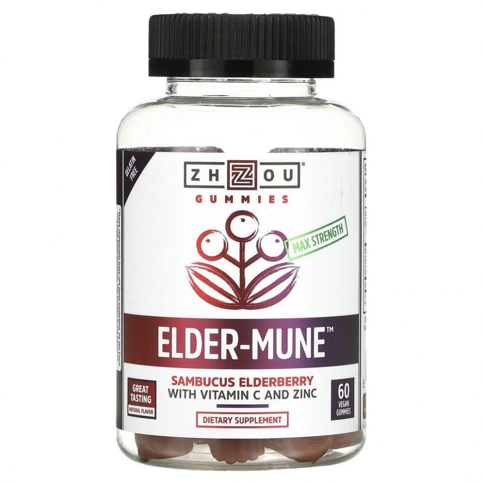 ���� Zhou Nutrition, ������������ ���� Elder-Mune, ������, 60 ��������� ����������� ��������  Iherb (������) ������ ������