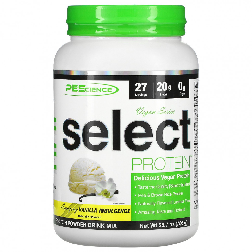  PEScience, Vegan Series, Select Protein,  , 756  (26,7 )    -     , -, 