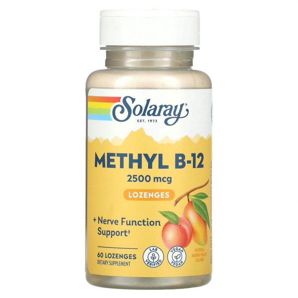  Solaray,   B12,    , 2500 , 60     -     , -, 