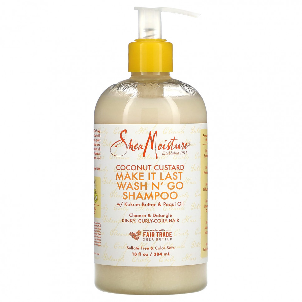  SheaMoisture, Make It Last Wash N 'Go, ,  ,      , 384  (13 . )    -     , -, 