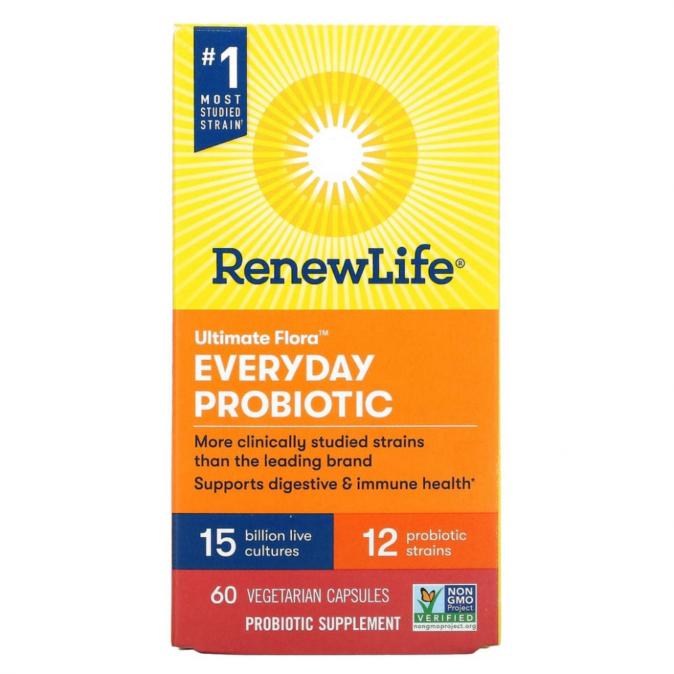  Renew Life, Ultimate Flora,  , 15  , 60      -     , -, 