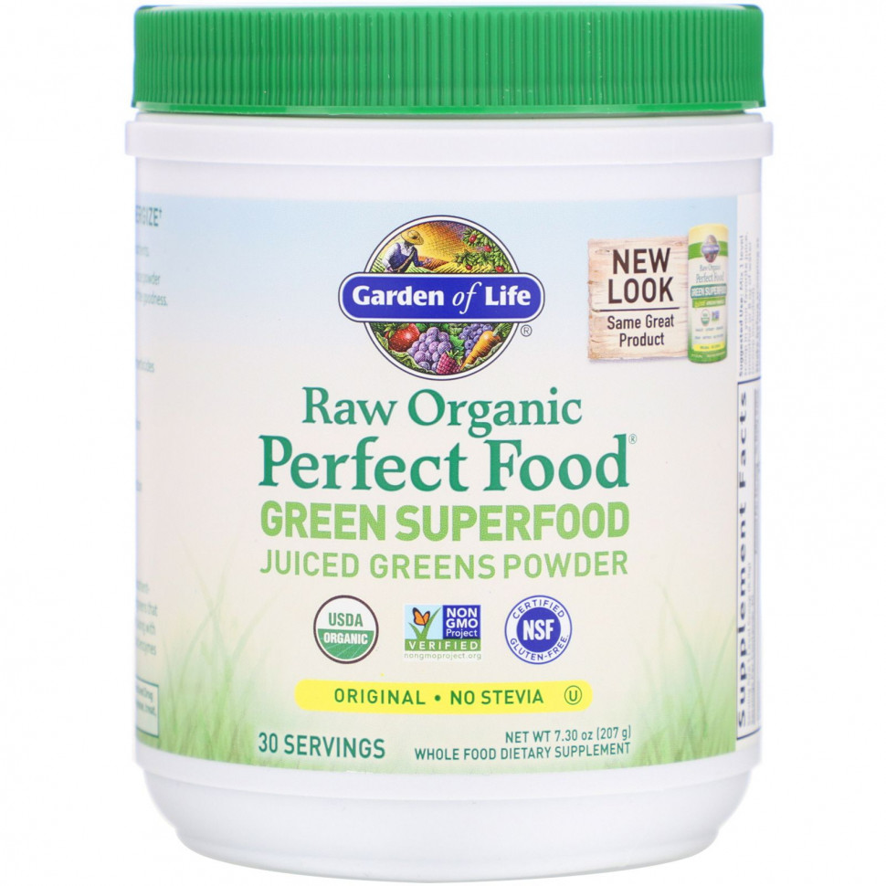  Garden of Life, Raw Organic Perfect Food,  ,  , 209  (7,4 )    -     , -, 