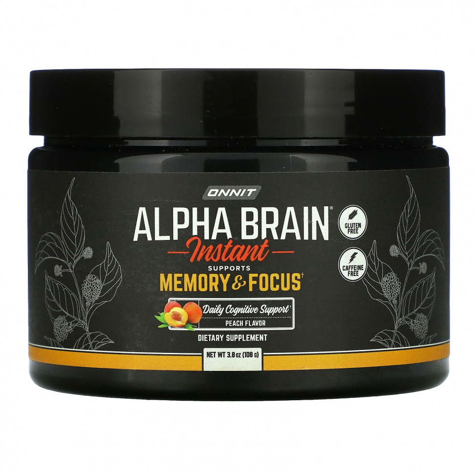  Onnit, Alpha Brain Instant,     , , 108  (3,8 )    -     , -, 