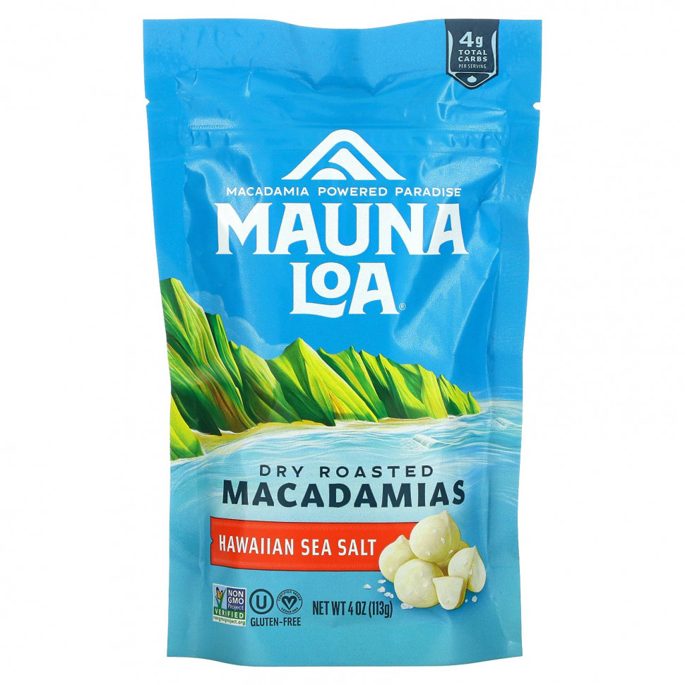  Mauna Loa, Dry Roasted Macadamias,   , 113  (4 )    -     , -, 